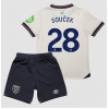 West Ham United Tomas Soucek #28 Bortatröja Barn 2025-26 Kortärmad (+ Korta byxor) West Ham United Tomas Soucek #28 Bortatröja Barn 2025-26 Kortärmad (+ Korta byxor)